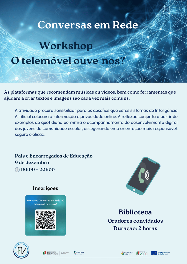 Workshop: O telemóvel ouve-nos?